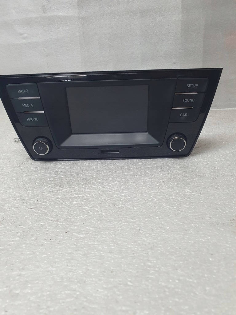 фото №1, Оригінальні радіо skoda fabia iii 6v0035871b