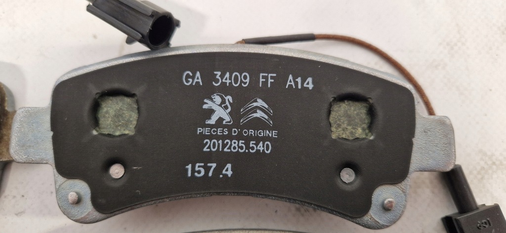 фото №13, Тормозные колодки тормозные задние citroen jumper iii 16124340