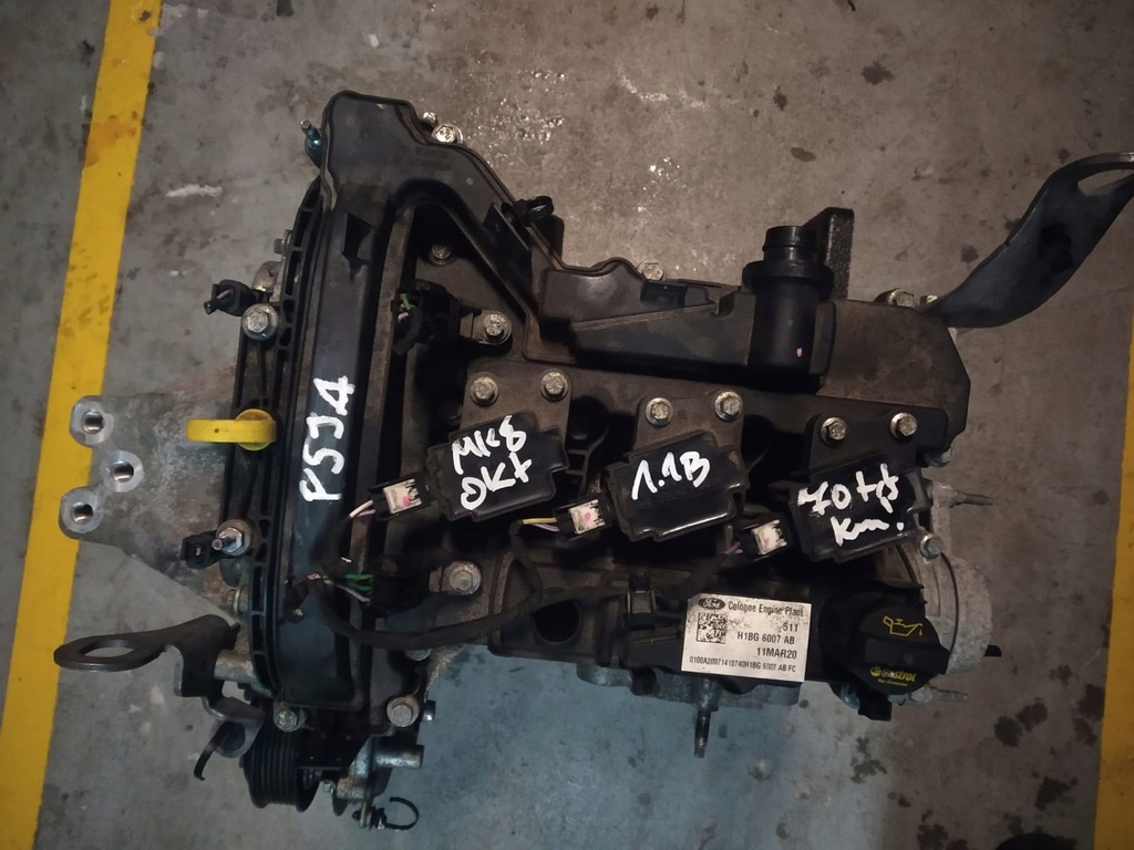 фото №6, Ford fiesta mk8 двигатель 1.1 fsja