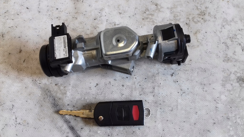 фото №8, Бортовой компьютер rf7n18881k 2758006457 набор иммобилайзер mazda 5 i cr 2.0 citd 05-10