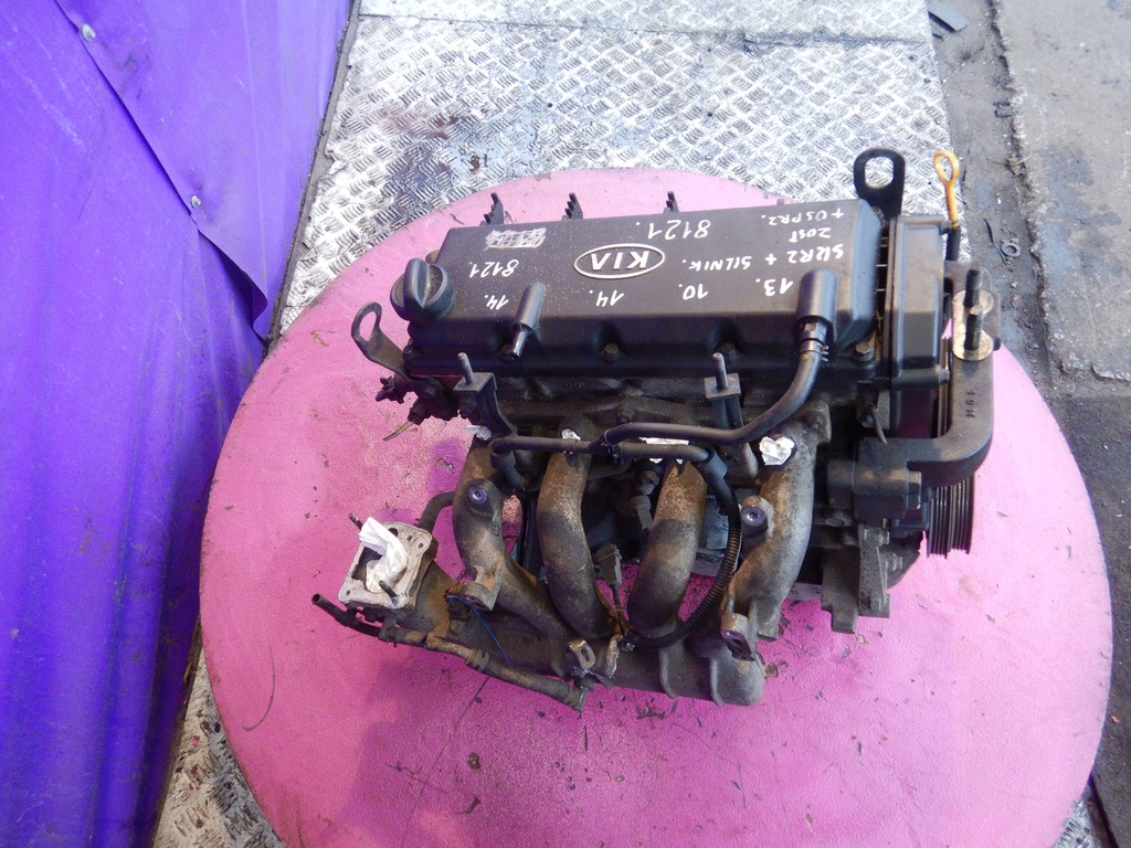 фото №7, Kia rio i dc 1,3 a3e 75km двигатель бензин test сжатие