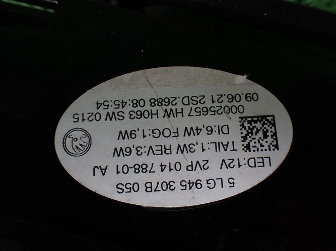 фото №8, Skoda enyaq led лампа правая левая задняя задняя kpl