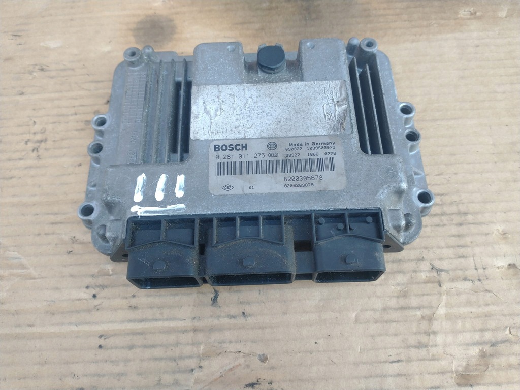 фото №1, Renault блок управления двигателя 0281011275