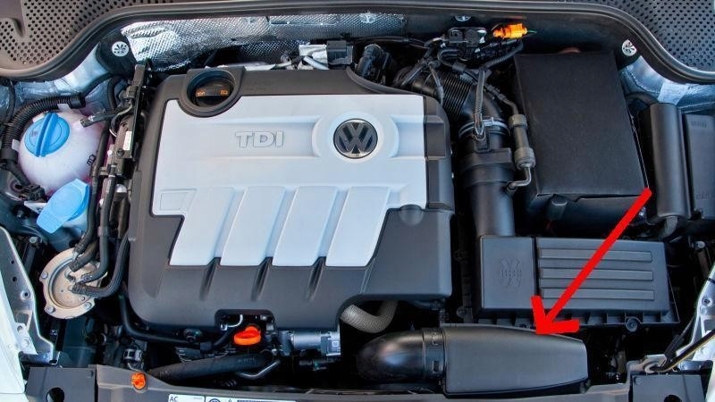 фото №6, Засувка канал повітряного сатиновий чорний vag volkswagen jetta cc eos