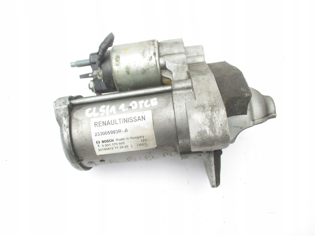 фото №1, Renault clio v captur ii стартер 1.0 tce 19-23r