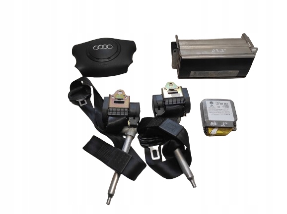 фото №7, Audi a3 8l 96- подушки безпеки повітряні ремені модуль 1j0909601a