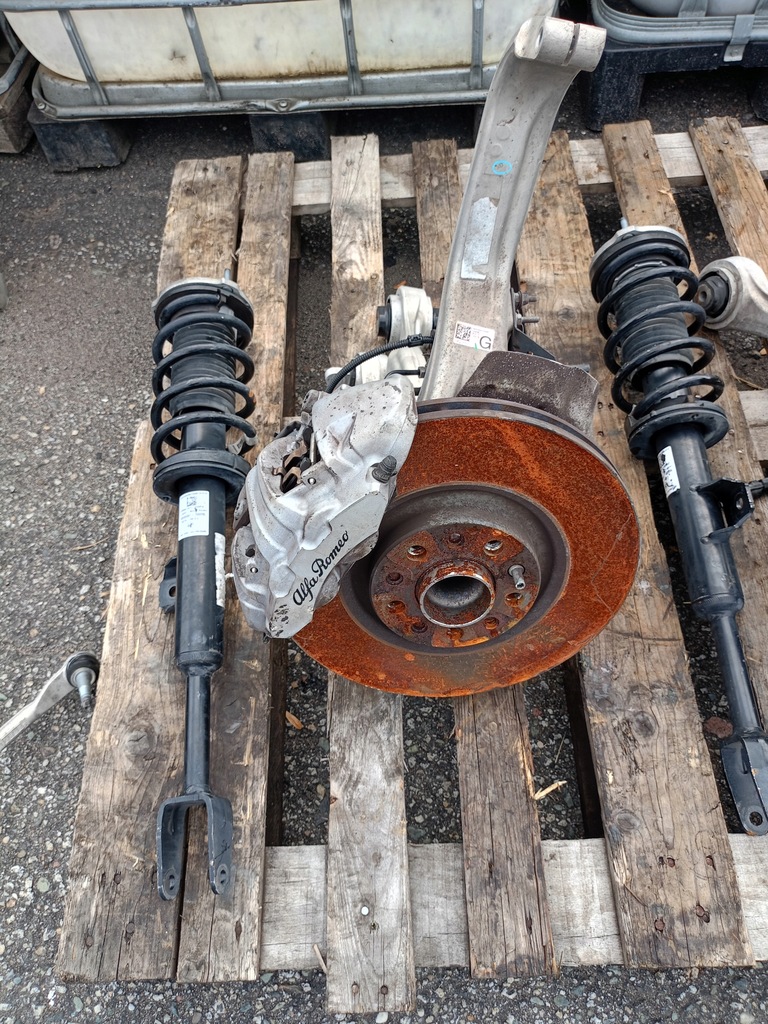 фото №7, Поворотный кулак рычаг перед alfa romeo stelvio 2.2d q4 4x4