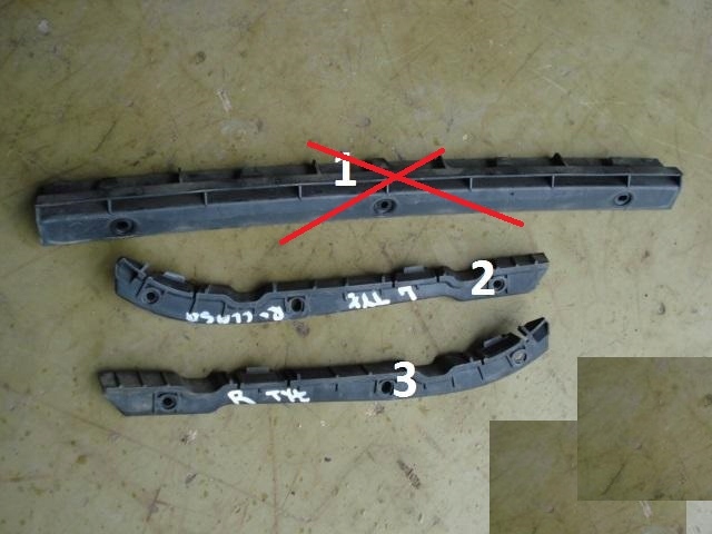 фото №1, Mercedes r-klasa w251 long направляющая бампера заднего