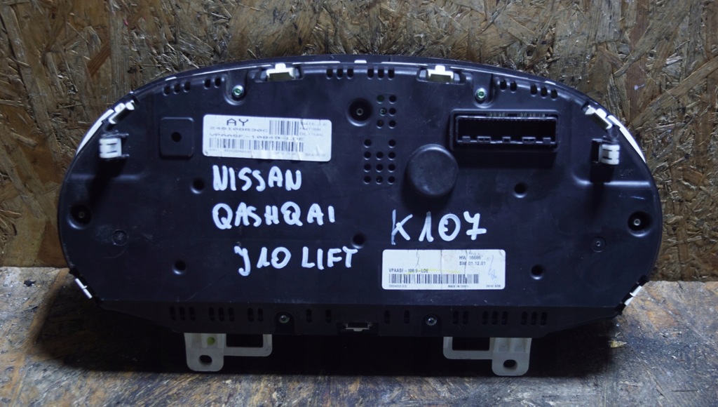 фото №6, Nissan qashqai j10 lift лічильник приладова панель 24810br30c