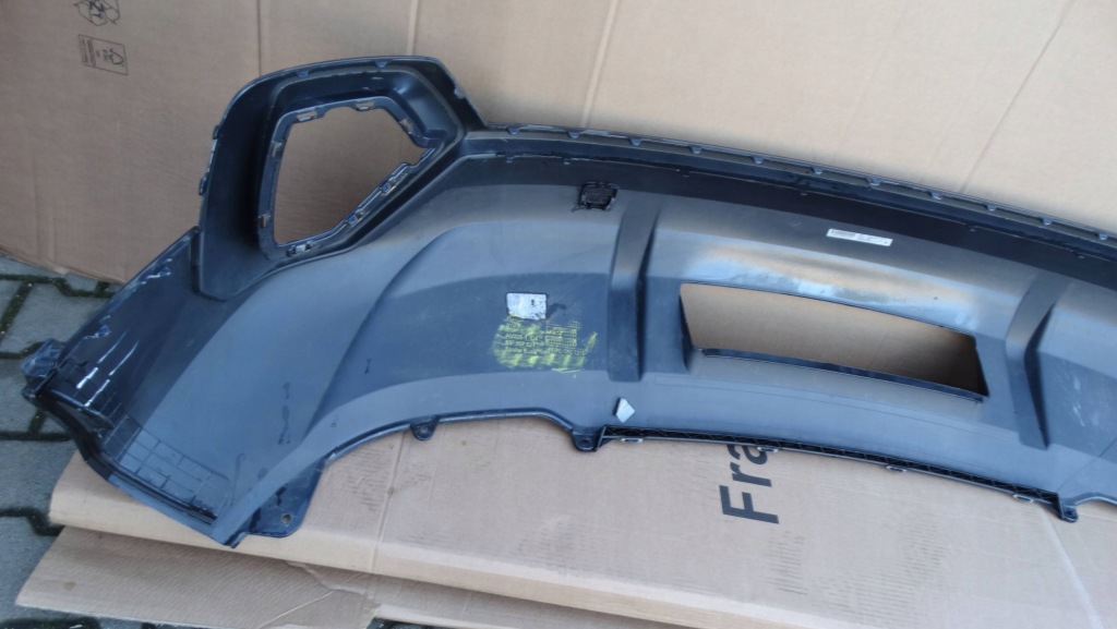 Диффузор накладка бампера задняя 83f807521 audi q3 ii sportback Киев