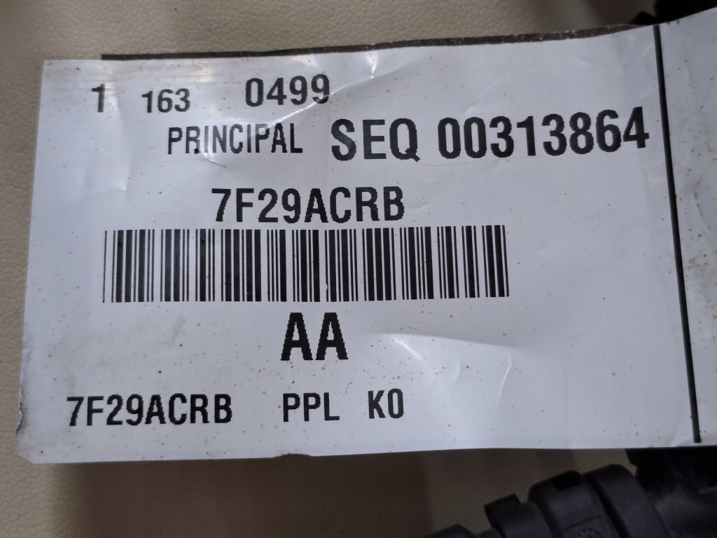 фото №14, Жгут камера лонжерон предохранители 1.6 blue hdi peugeot expert iii 3 17r