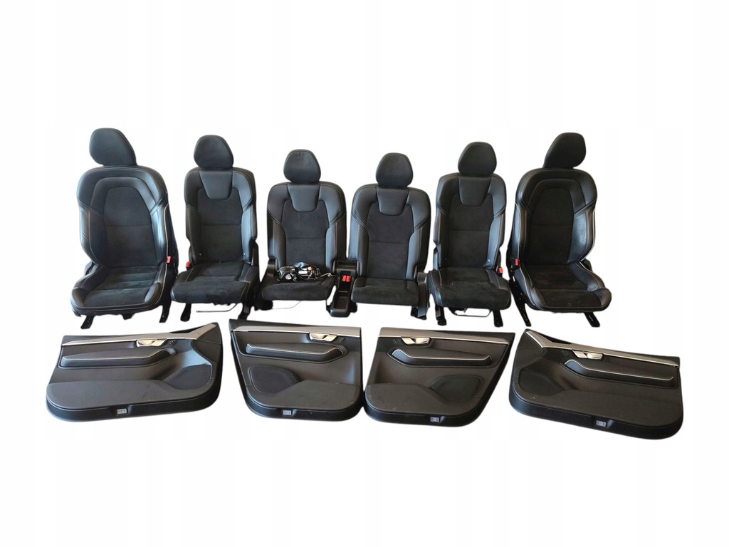 фото №1, Сидіння сидіння перед задня комплект шкіра обшивки volvo xc90 ii r-design uk