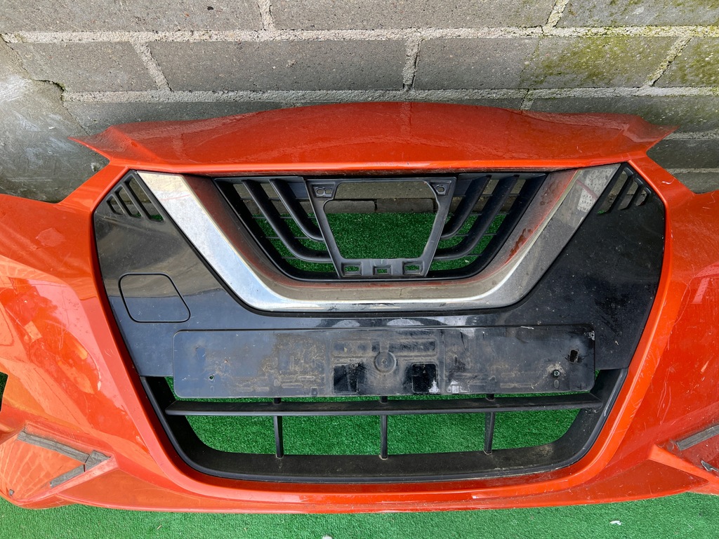 фото №8, Nissan micra k14 решётка радиатора бампер перед