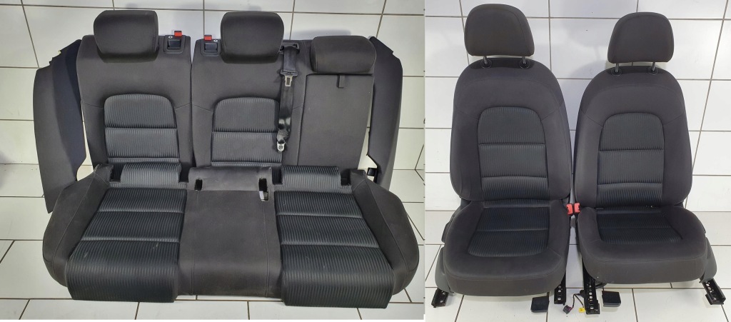 фото №1, Audi a4 b8 sedan сидіння + заднє сидіння + обшивки комплект