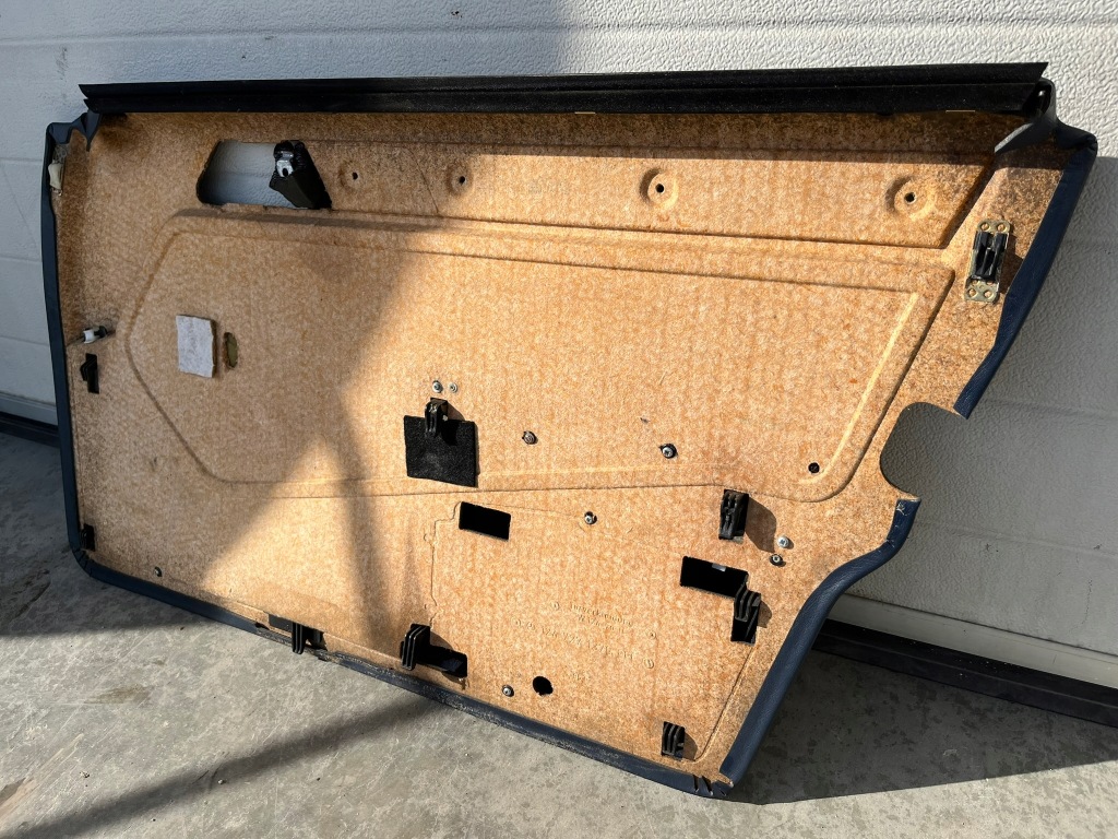 фото №6, Обшивка дверь левый перед niebieski sedan kombi mercedes w124 1247271370