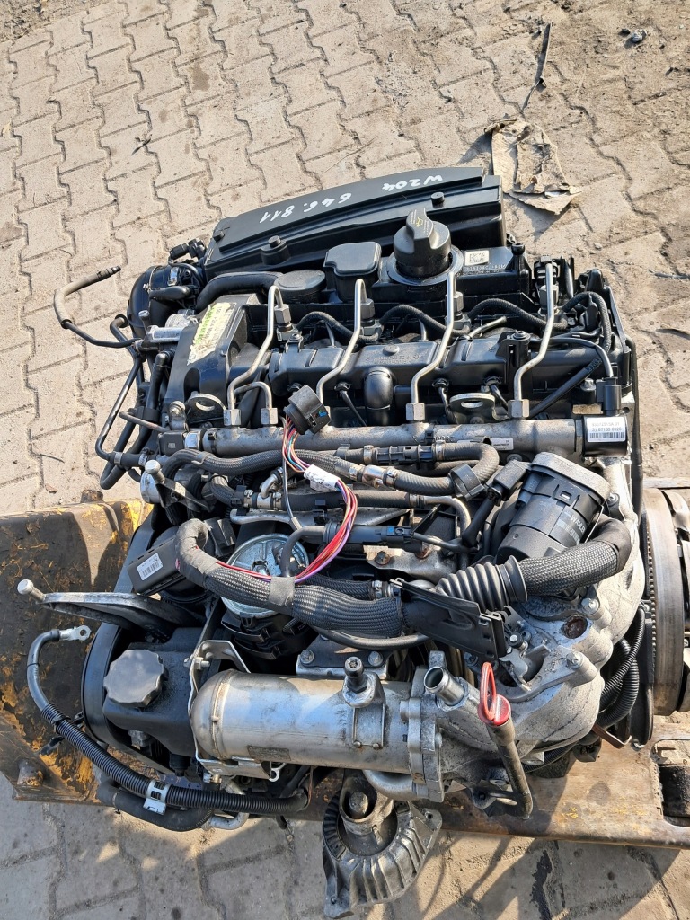 фото №6, Двигун kompletny форсунки компресор mercedes w204 2.2cdi 646811 646.811