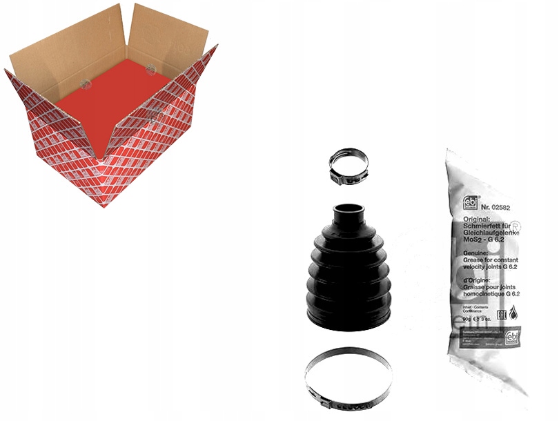 фото №4, Febi захист шарнір renault zew. clio iii modus 23,7x73,5x99