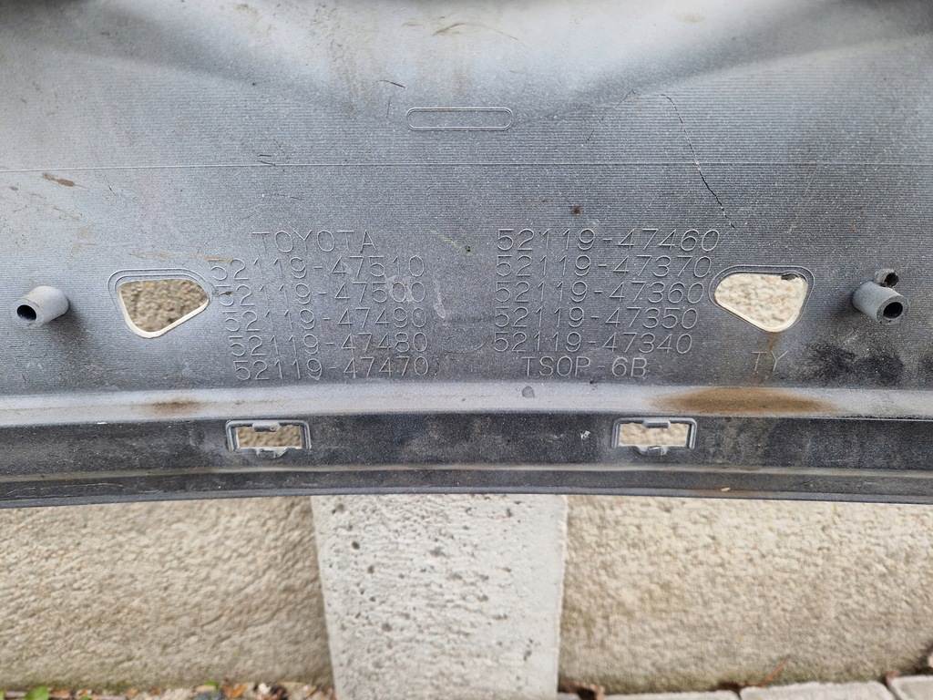 фото №10, Бампер toyota prius iii 3 lift 2012 - prest-54