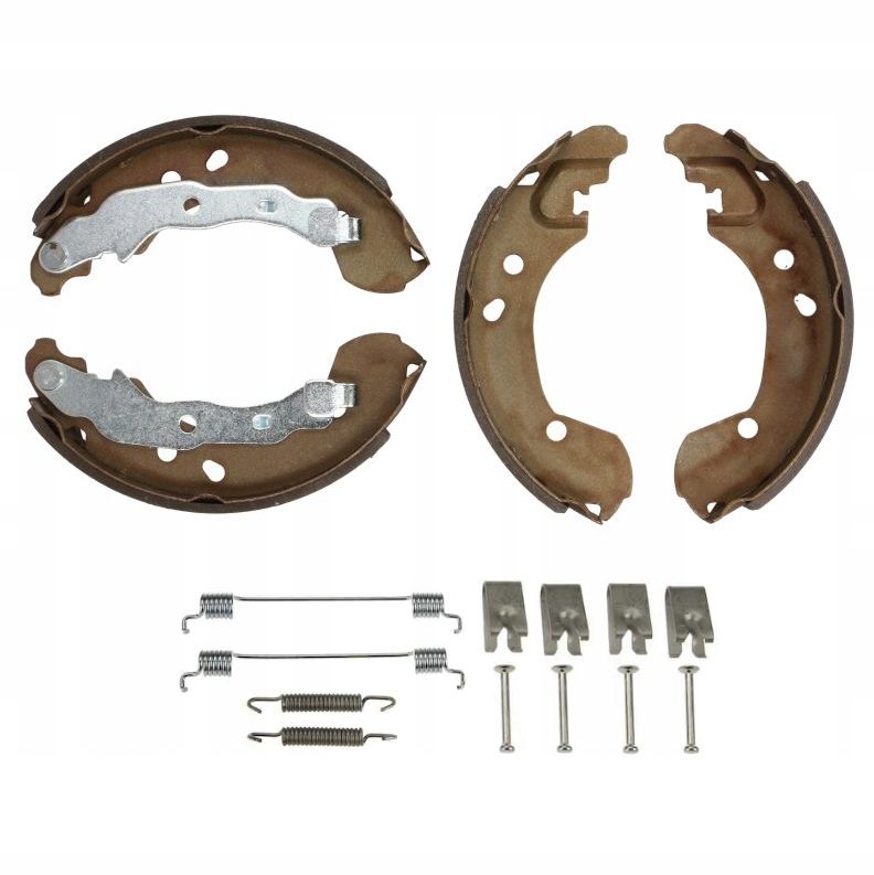 фото №1, Тормозные колодки + пружины nissan micra iii k12 note e11 renault clio iii modus