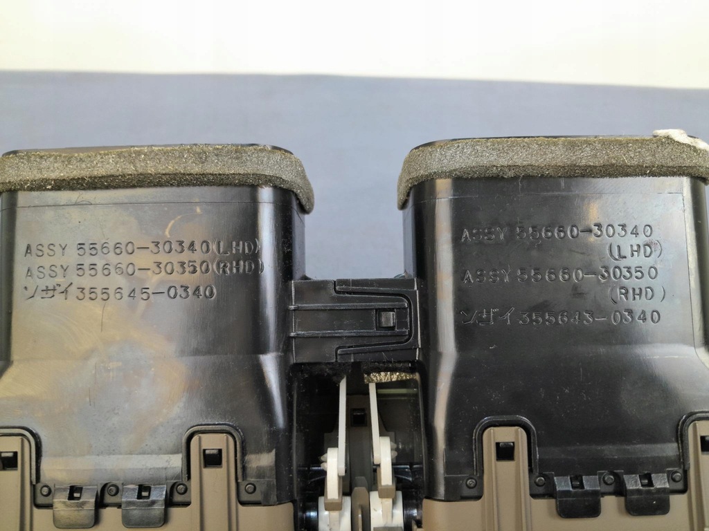 фото №5, Lexus gs ii ґрати обдув повітря середній eu