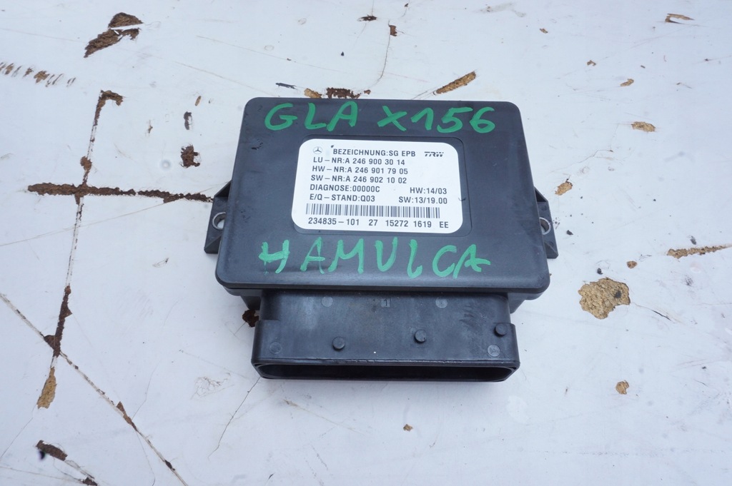 фото №1, Модуль тормоза a2469003014 a mercedes gla x156