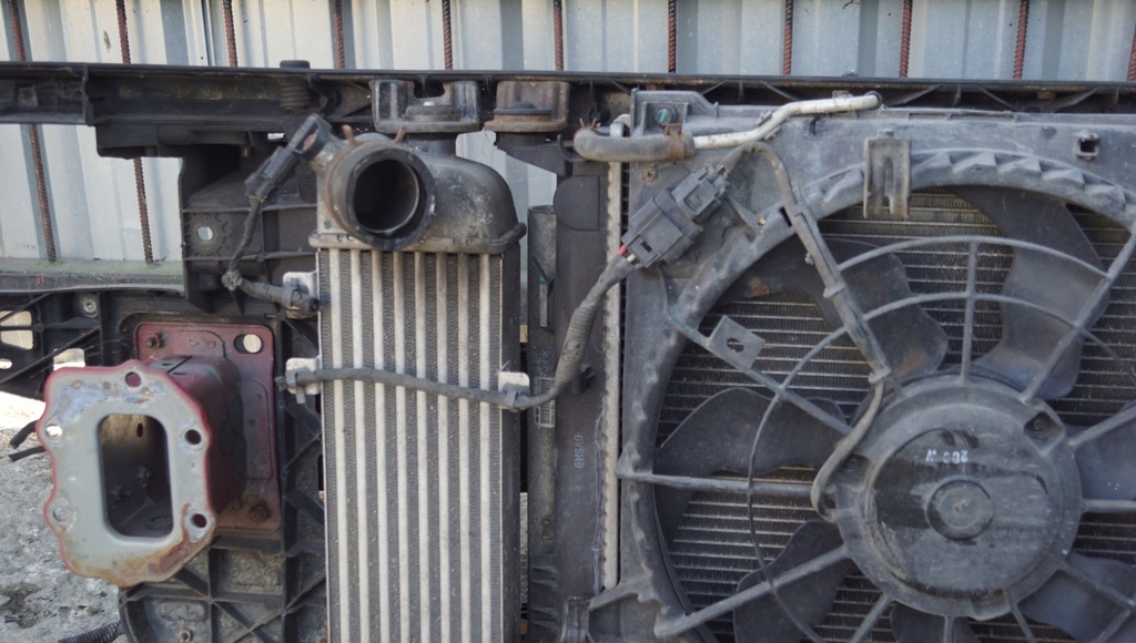 фото №14, Pas передній радіатор kia ceed i lift 1.6 crdi