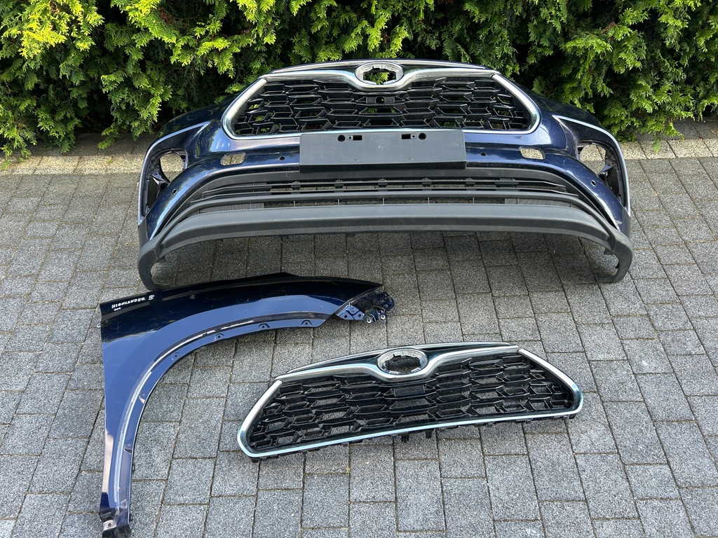 фото №6, Решётка радиатора toyota highlander iv