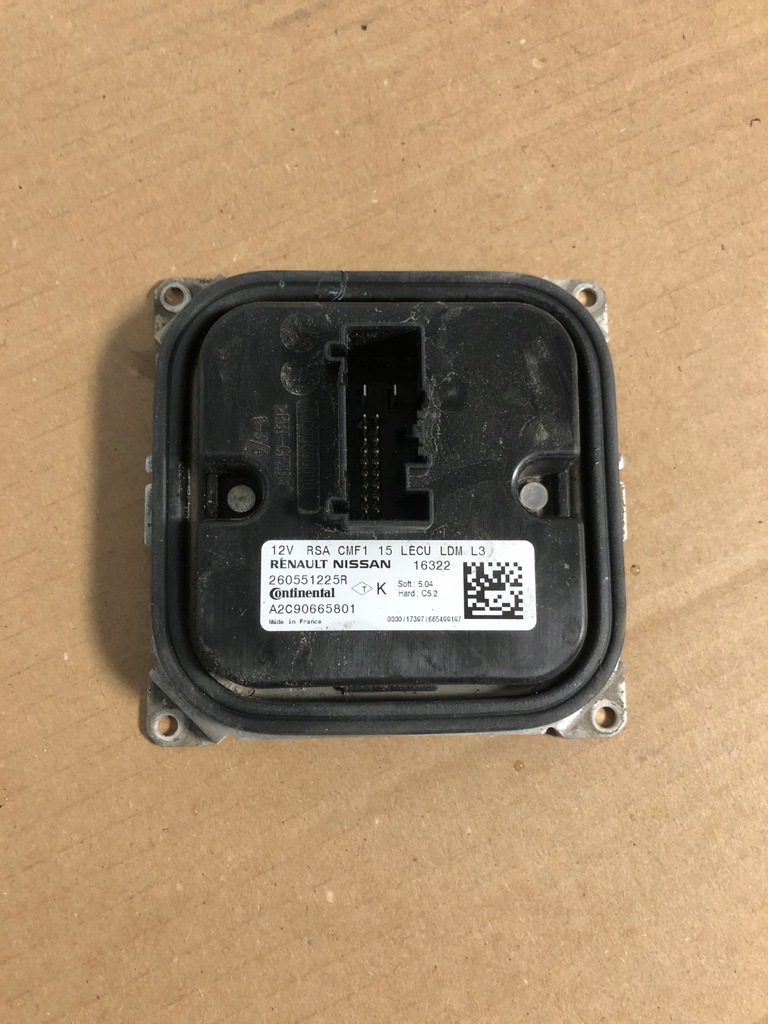 фото №1, Renault nissan преобразователь модуль led