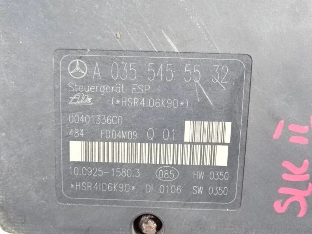 фото №7, Насос abs mercedes slk r171