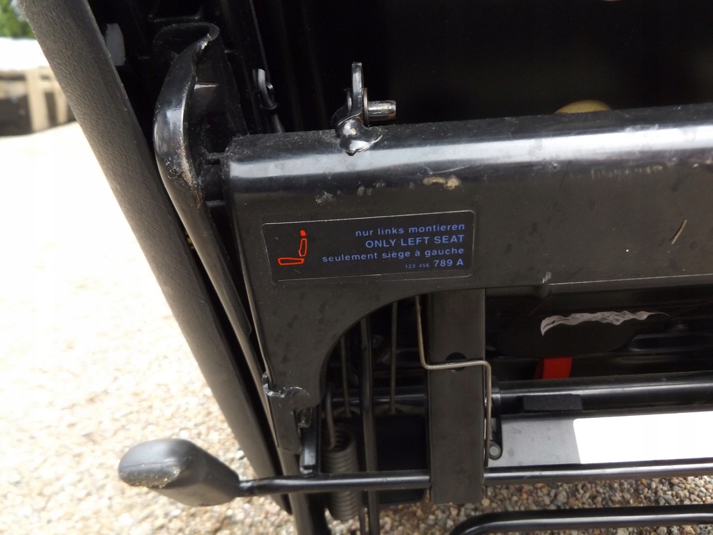 фото №9, Сидіння kinder задня vw sharan lift 09 версія united