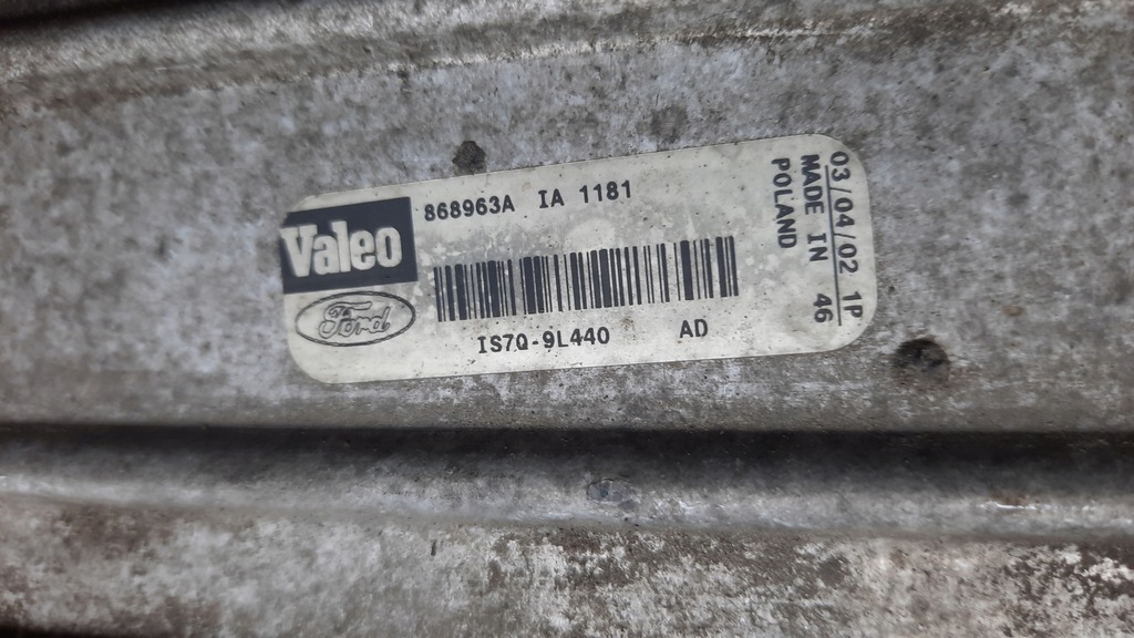 фото №7, Інтеркулер ford mondeo mk3 2.0d 02r is7q-9l440-ad