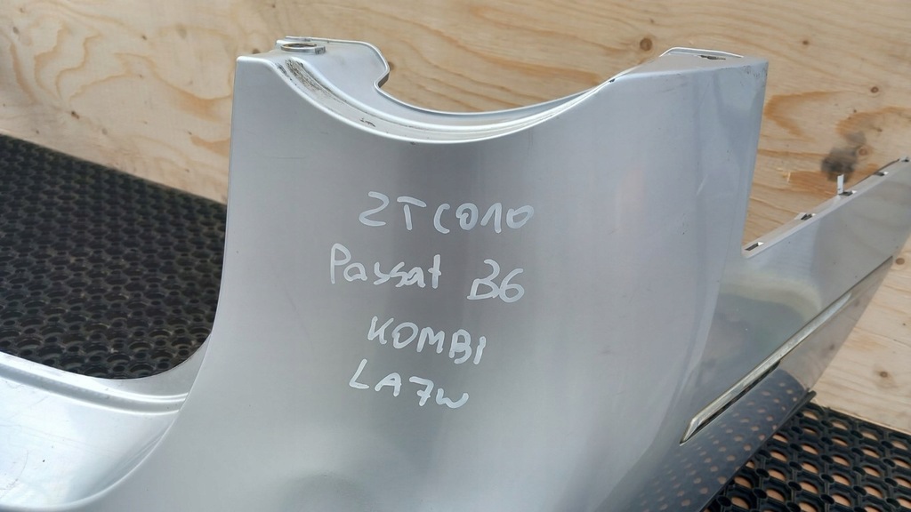 фото №9, Vw passat b6 kombi бампер задня la7w хром