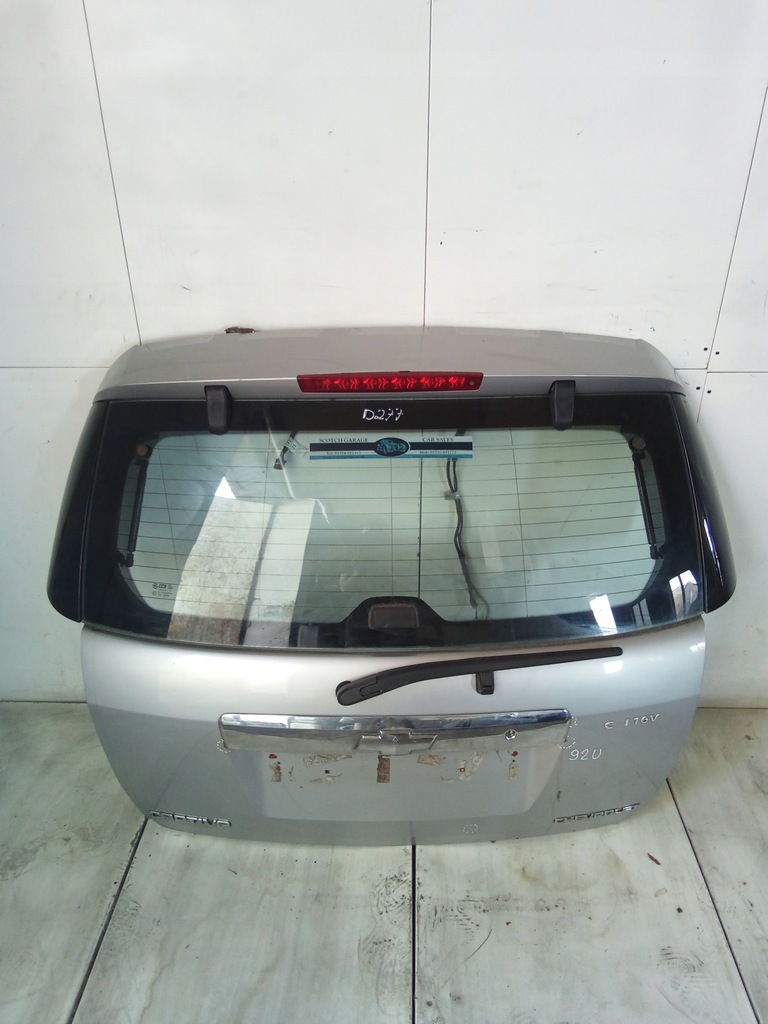 фото №1, D277 крышка багажника багажника captiva 92u