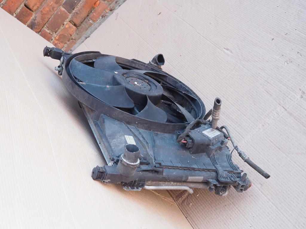 фото №6, Вентилятор комплект радиатор mercedes w203 2.2 cdi 2035000293