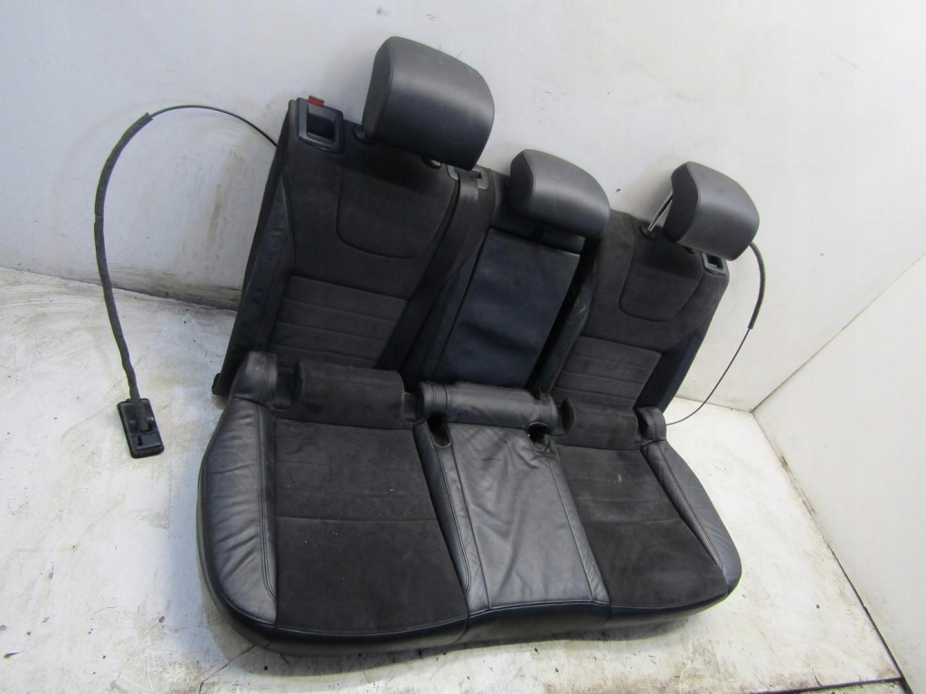 фото №6, Заднее сиденье задняя сиденья задние кожаный wstawki skoda octavia iii