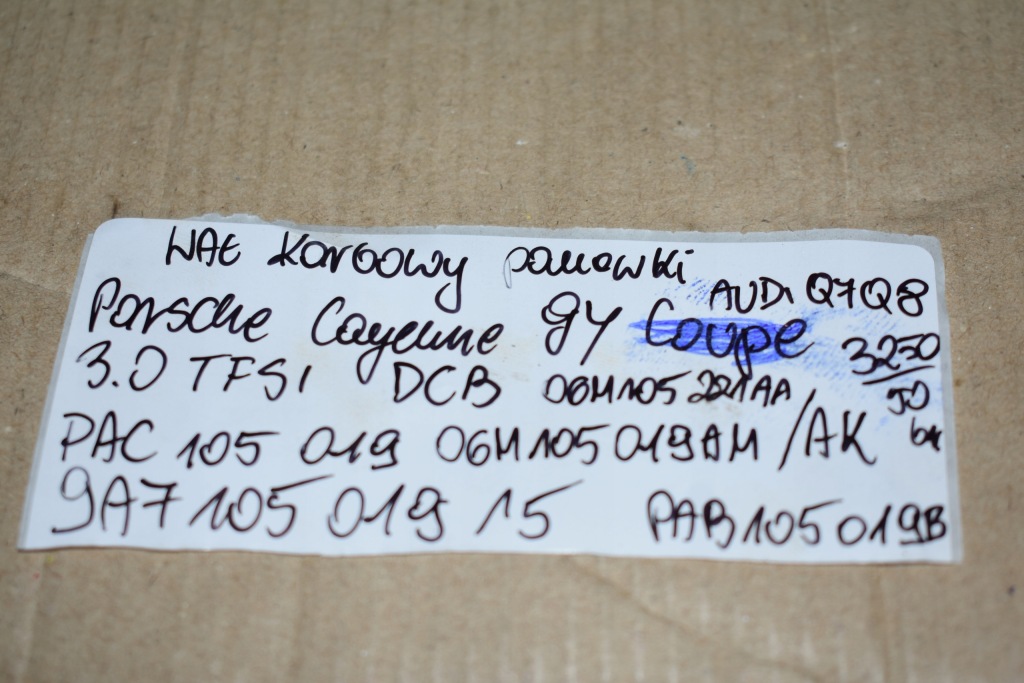 Wał колінчастий вкладиші porsche cayenne 9y audi q7 q8 3.0 tfsi dcb 1 в Україні