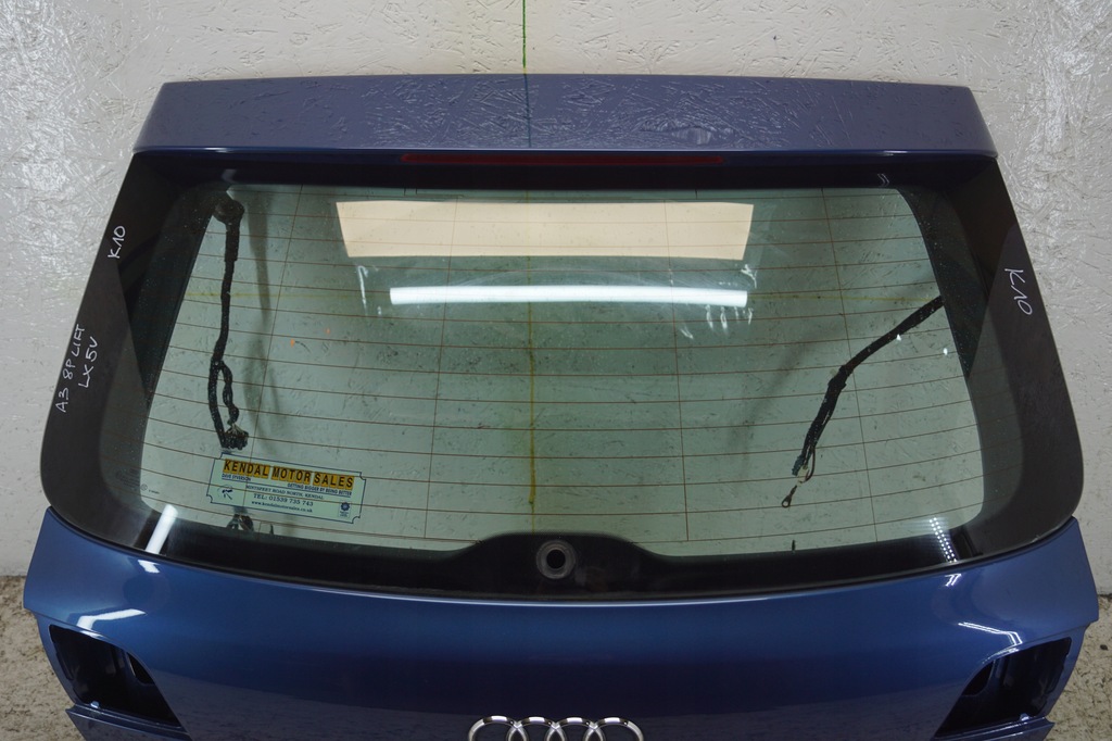 фото №6, Крышка багажника багажника задняя audi a3 8p lift 08- lx5v 5d sportback s-line спойлер