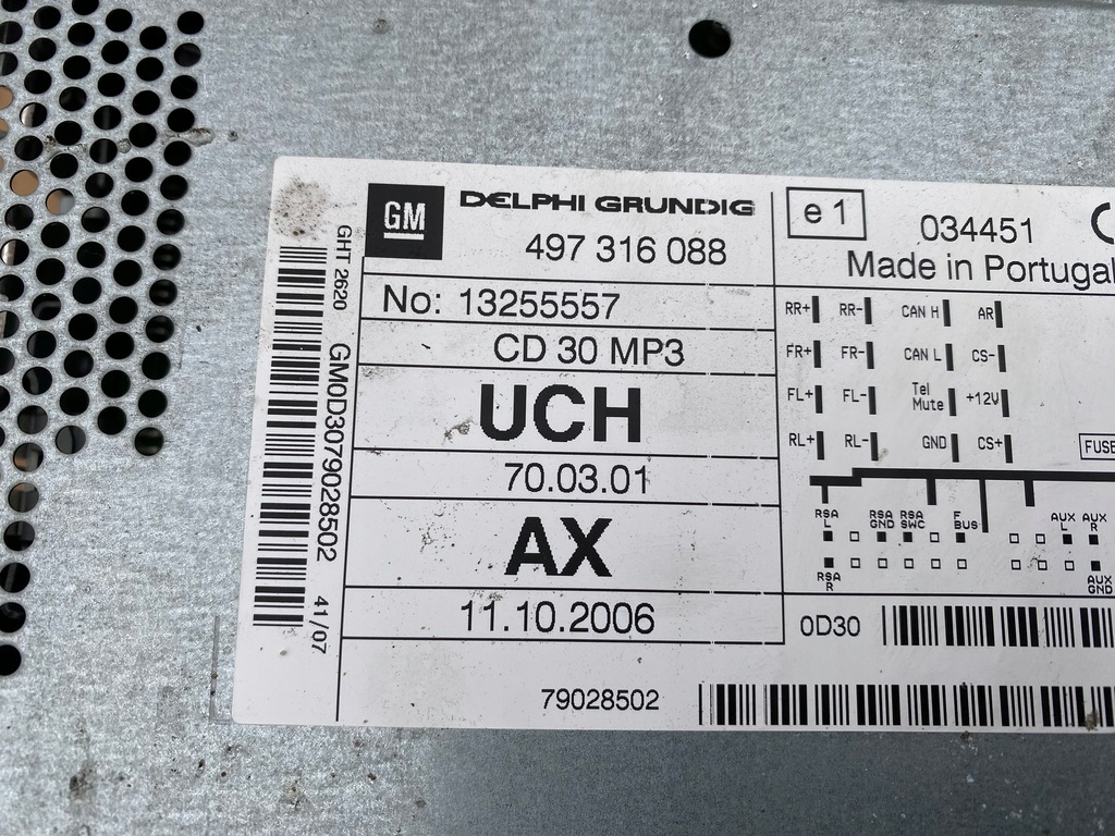 фото №2, Opel zafira b радіо автомагнітола 13255557