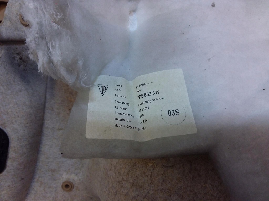 фото №5, Porsche cayenne ii 7p5 обшивка багажника левый