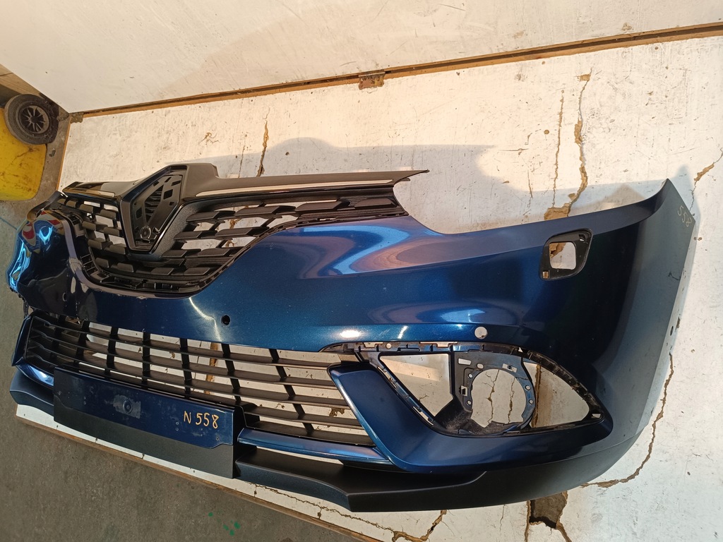 фото №4, Бампер renault scenic iv 16+ перед nr n558 решётка радиатора