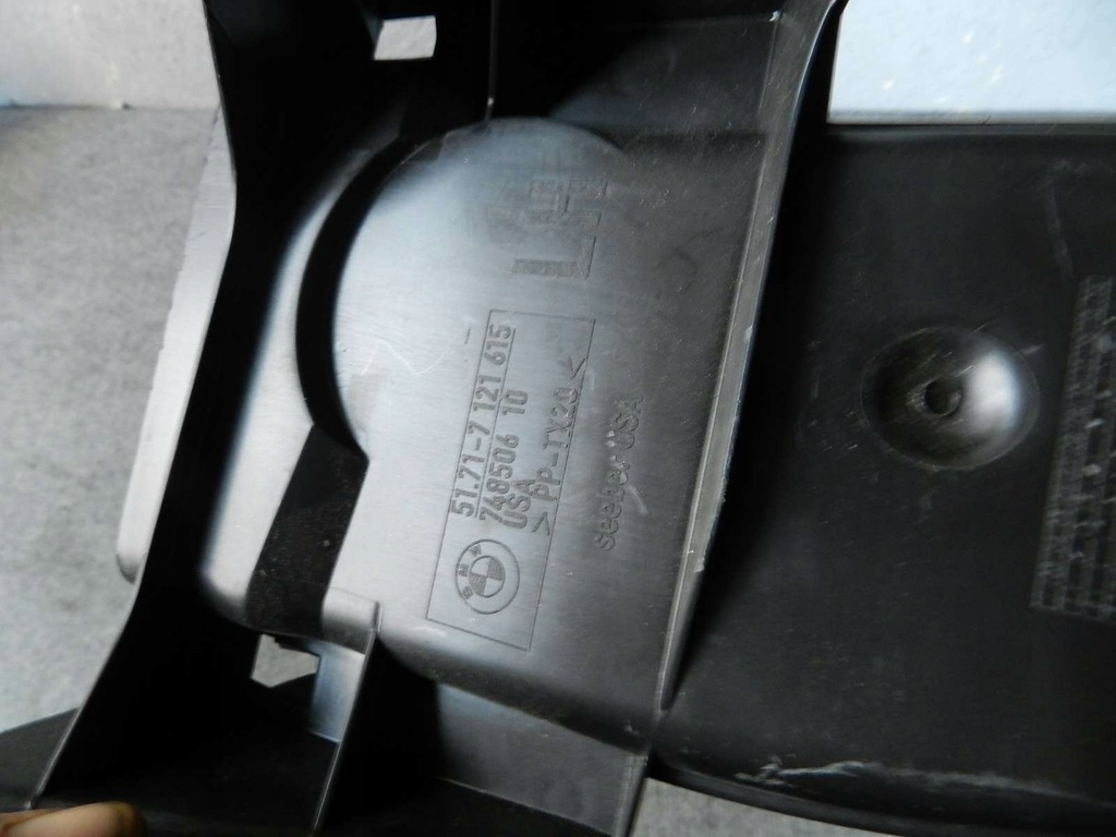 фото №6, Bmw x5 e53 lci 03-06 канал тунель впуск повітря ліва сторона 7121615