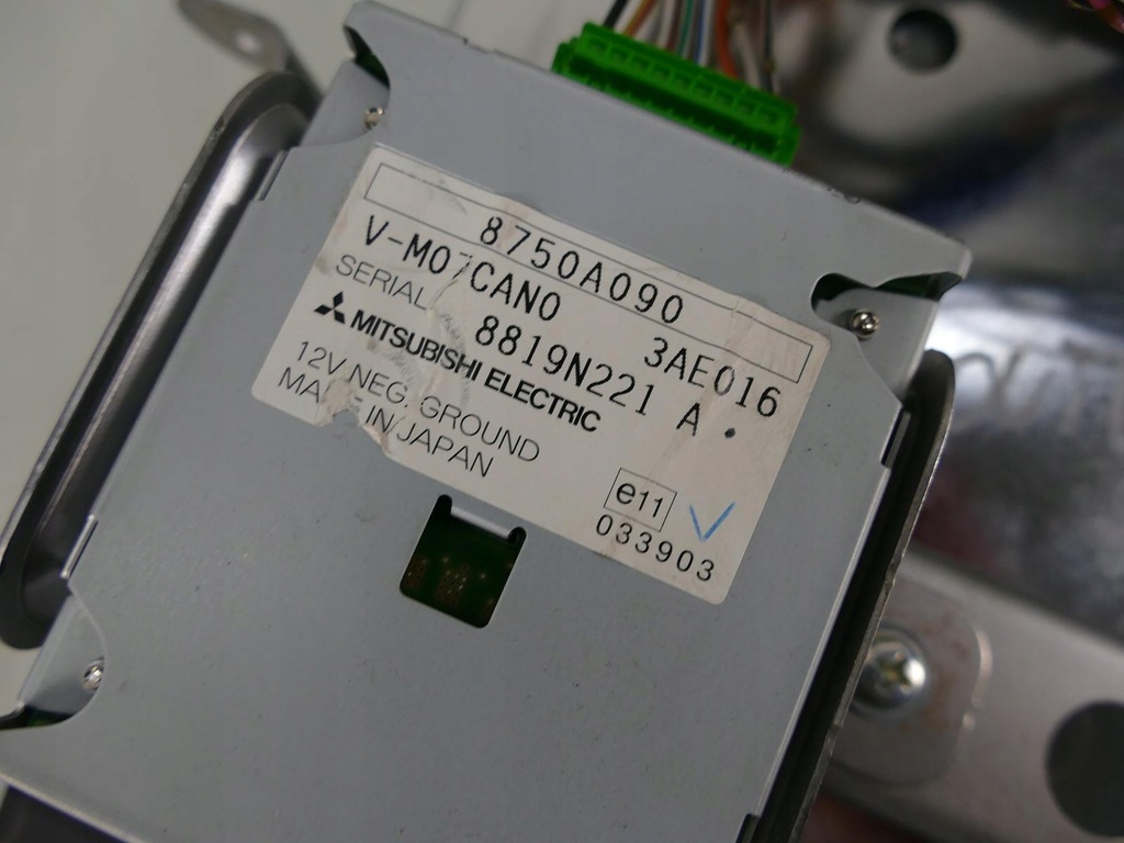 фото №13, Mitsubishi outlander ii радіо програвач навігація navi монітор екран