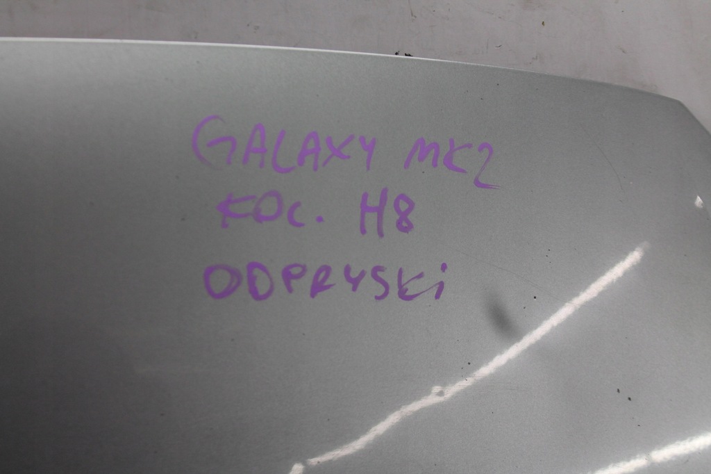 фото №7, Капот кришка двигуна ford galaxy mk2 kol. h8 06-09