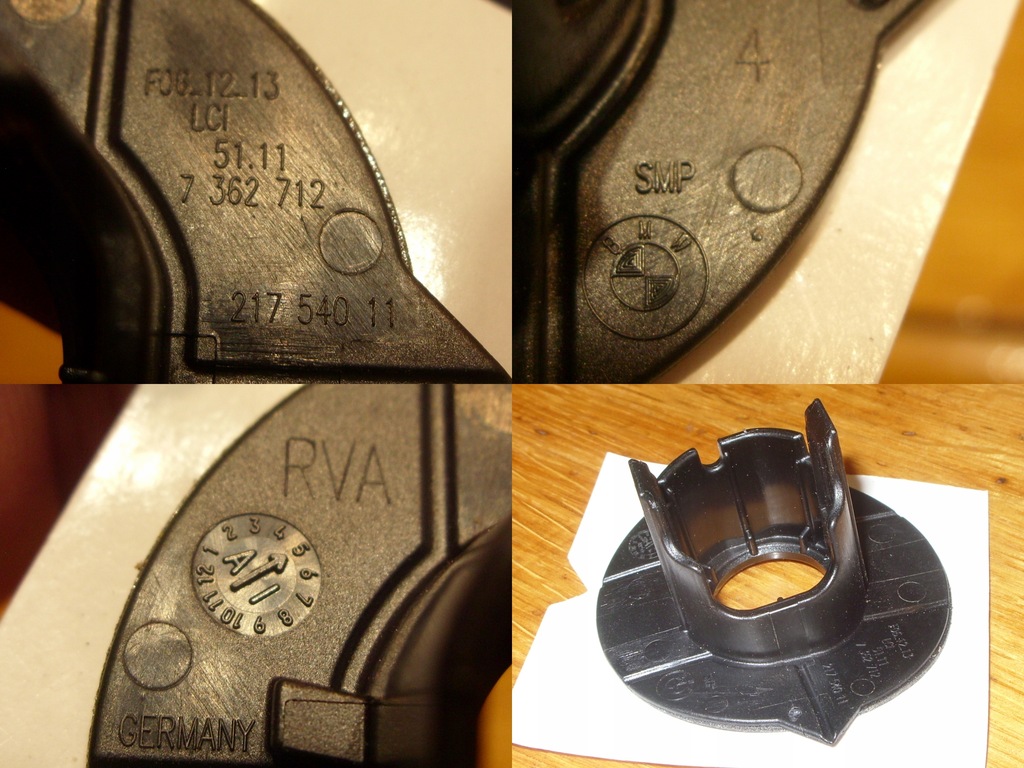 фото №6, Bmw 6 f06 f12 f13 комплект крепление датчиков pdc бампер перед 51112412368