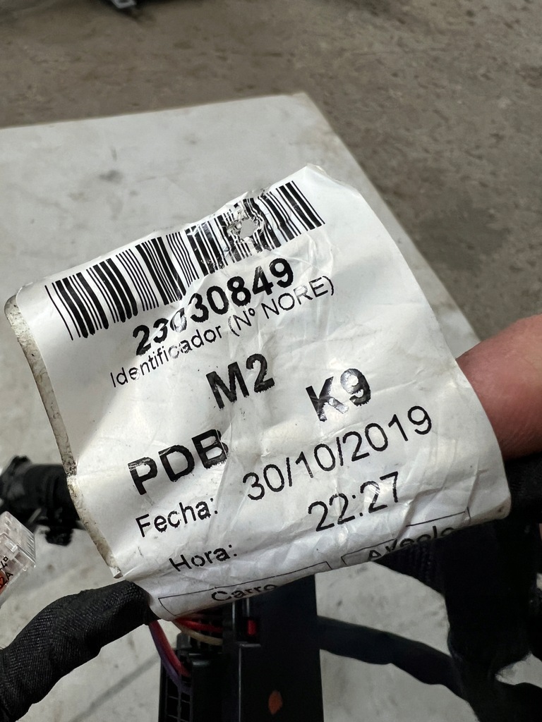 фото №7, Peugeot partner iii iv 19- джгут електропроводка панелі приладової панелі