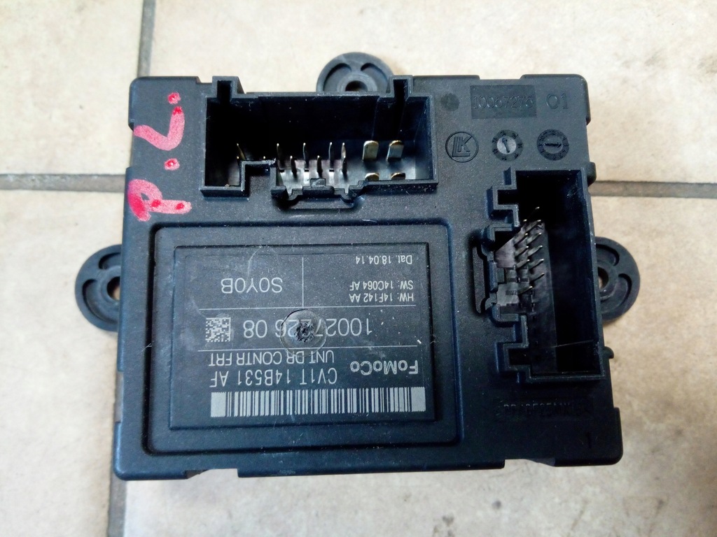 фото №1, Модуль блок управления дверь ford b-max fiesta mk7 oryg.