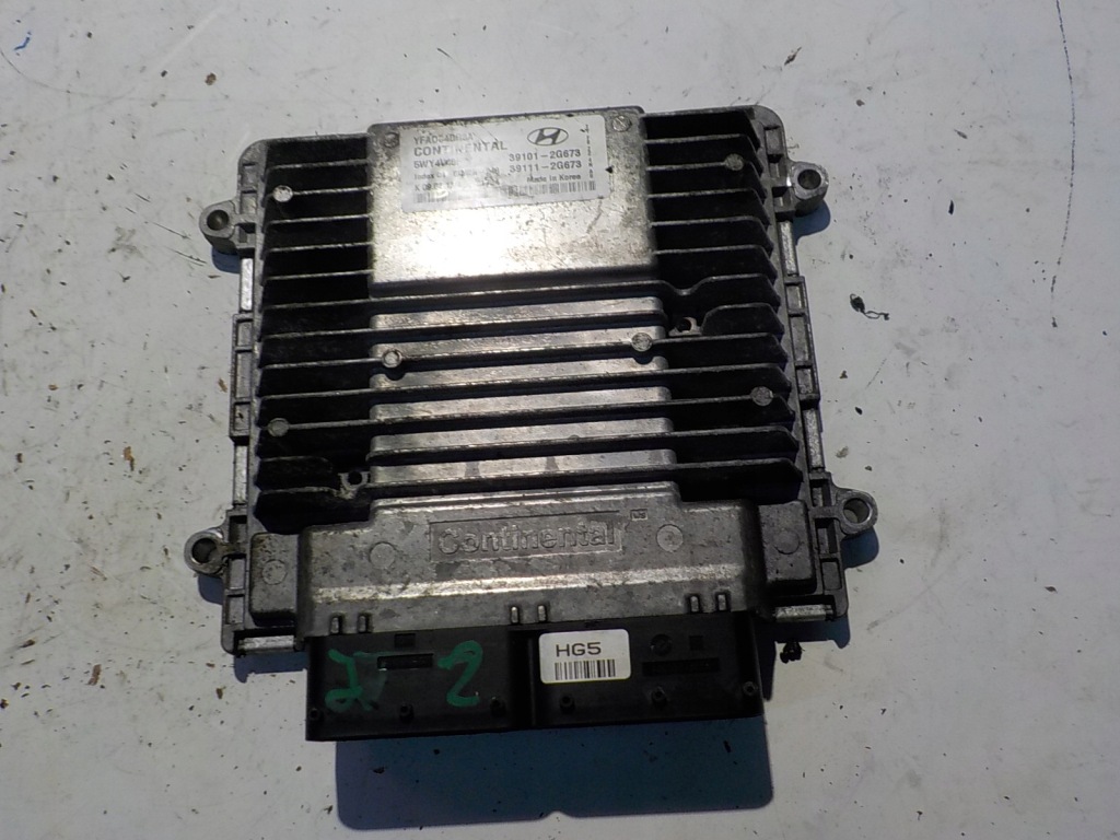 фото №1, Hyundai sonata бортовой компьютер двигателя 39101-2g673