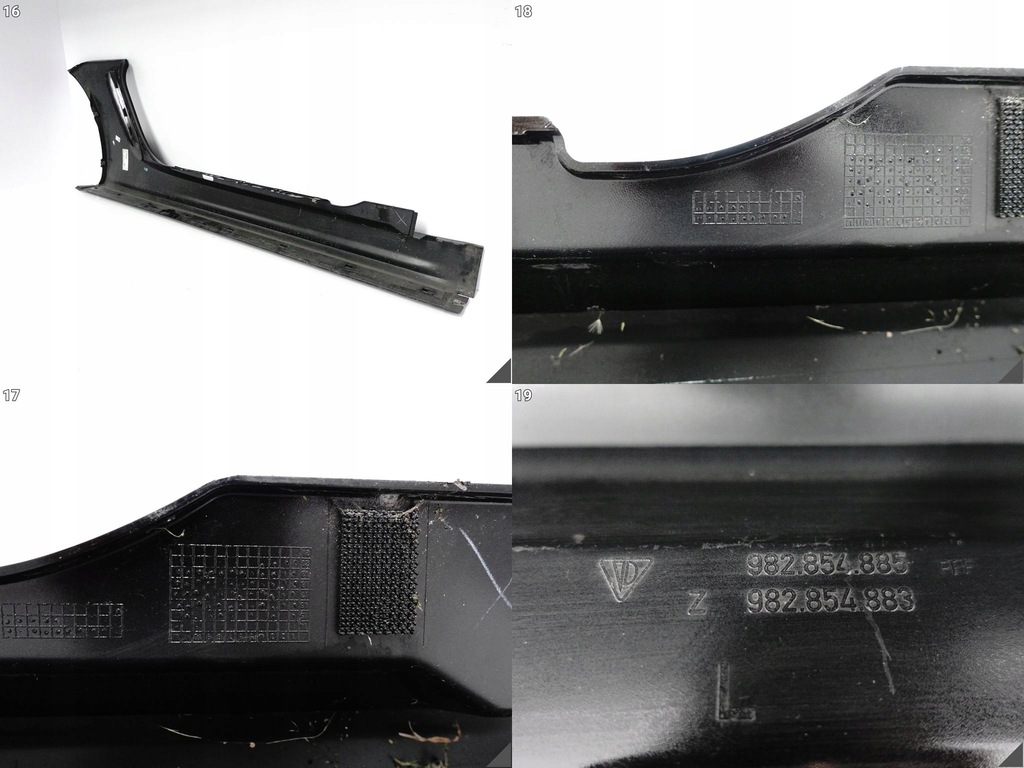 фото №14, Porsche 718 cayman 982c boxster 982 16-25 поріг молдинг поріг накладка ліва