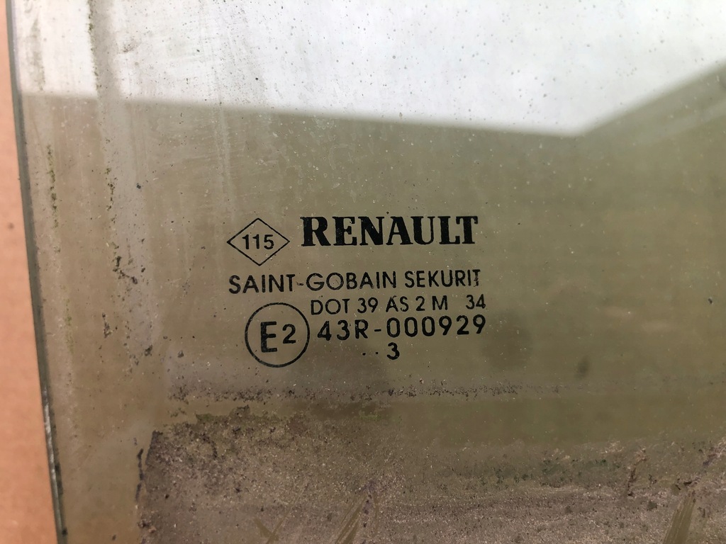 фото №2, Правая передняя стекло боковая дверь renault espace iv