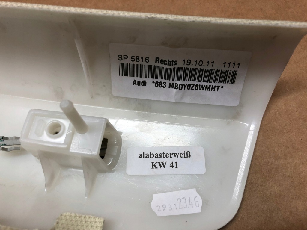 фото №2, Audi a5 rs5 защита блок двигателя правый